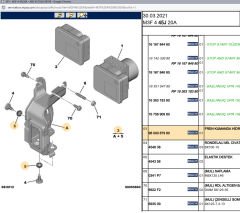 Psa Hidrolik Blok Tutucu