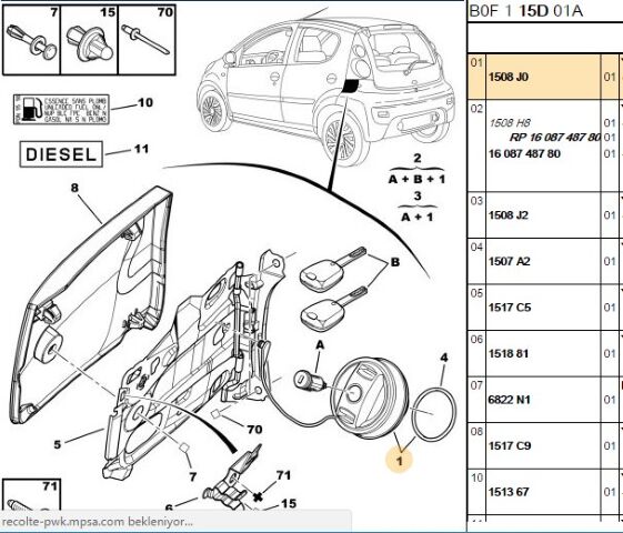 Depo Kapağı (1508.J0)