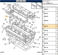Silindir Kapak Civatası Sılındır Saplaması Ew10j4 206/307/407/308 Kapagı Cıvatası (0204.A3)