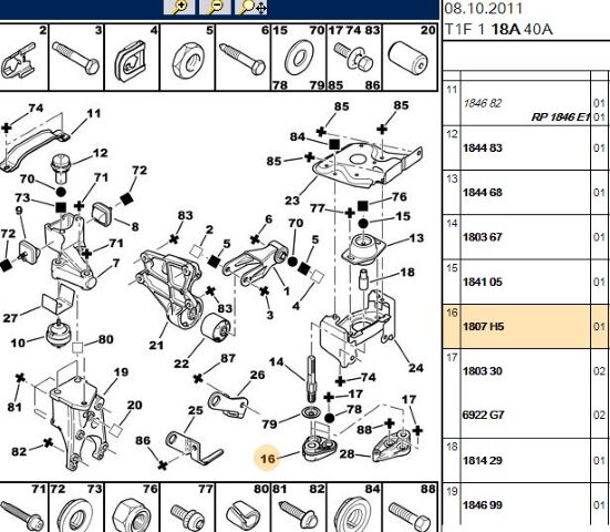 Motor Kulak Demiri Demırı Tu5jp4 Partner M59 Berlıngo (1807.H5) (,01807.H0)