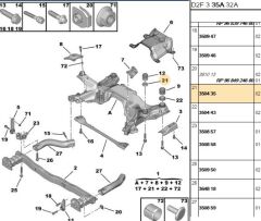 Motor Travers Bağlantı Pu (3504.35)