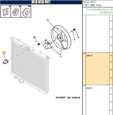 Fan Müşiri ( İki Çıkış ) Müsürü Tu3-2 Termostat (1264.40) (,01264.37,1264.26)