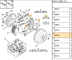 Arka Fren Ayar Tk Partner Dw8 (eski No 4310 70) (4310.83) (,04310.77,4310.79,4310.70)