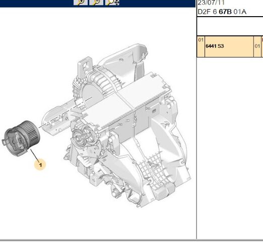 Kalorifer Motoru 407 (6441.S3)