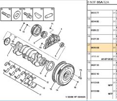 Kasnak Krank 306/406 Xu7jp4 C0515k6 (0515.K6) (,00515.J5)