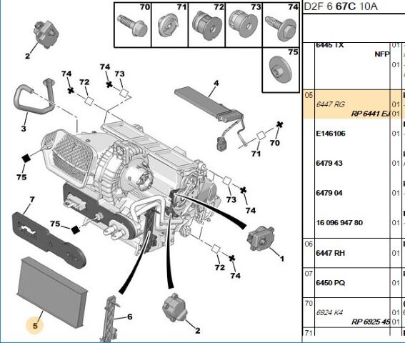 Polen Filtresi 407 Kabın Fıltresı (6441.EJ) (,06447.RG)