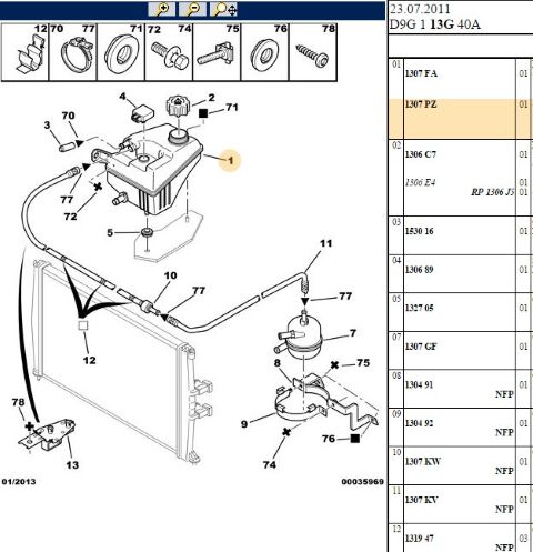 Su Kabı 406 (1307.PZ)