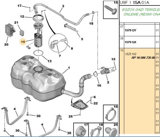 Mazot Pompası (1525.HQ) (,0POMP VE SEV ÇUB ,YAKIT POMPASI,1609672080)