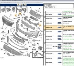 Psa Ön Tampon Mesnet Takımı