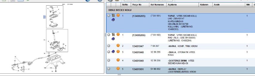 Part Dugme Vıtes Topuzu Corsa E (39136799) (,013480205)