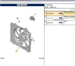 Psa Radyatör Fan Motoru