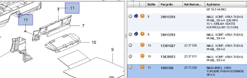 Tutucu-taşıyıcı Klıps / Yeni No Yr00217280 (1605396) (,0YR00217280 ,AGRAF)