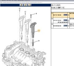 Psa Ateşleme Bobini