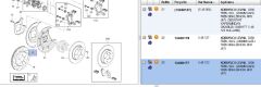 Fren Disk Sacı Arka Sol Ast J Fren(ar)toz Cru Chev (13408177)