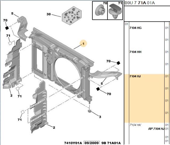 Ön Panel (7104.HJ)