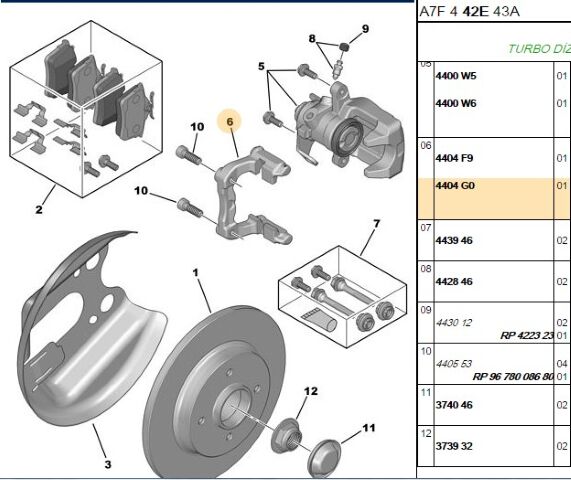 Arka Fren Kaliper Demiri (4404.G0) (,01631732080,KALİPER KANCASI )