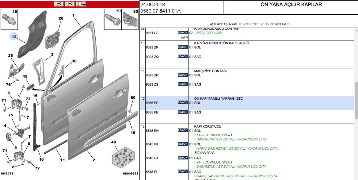 On Kapı Izalator C4pcp Ön İzalatör (os) (9365.FC)