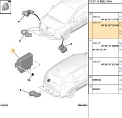 Park Yardım Beyni (6590.LN) (,0ELEKTRONİK KUTU ,1607733480)
