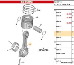 Piston Kolu Adet F Boxer Puma 110 Bg (adet) (0603.E4)