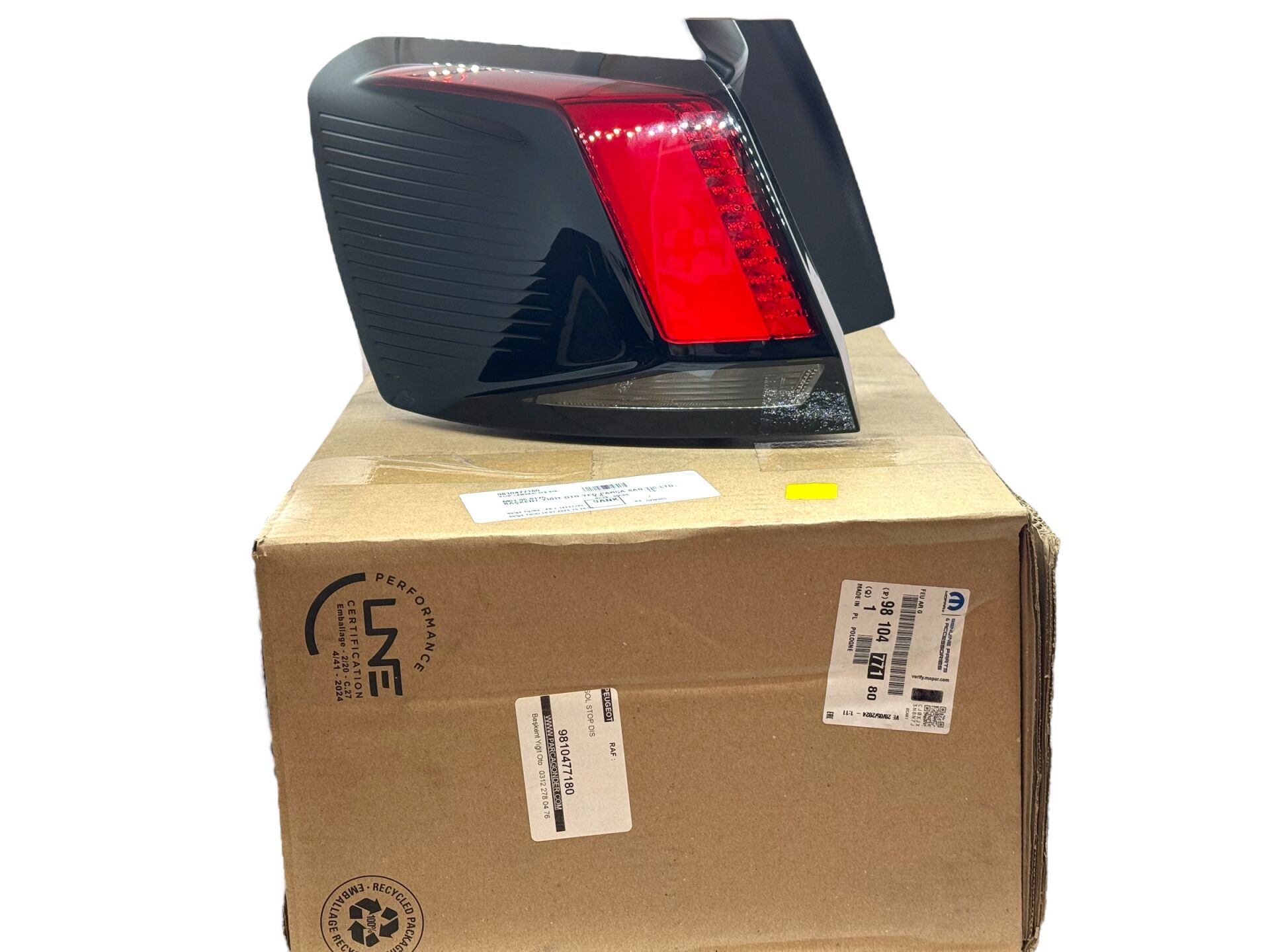 Sol Stop Dıs 3008 (p84) Lambası (peugeot 16-) (9810477180)