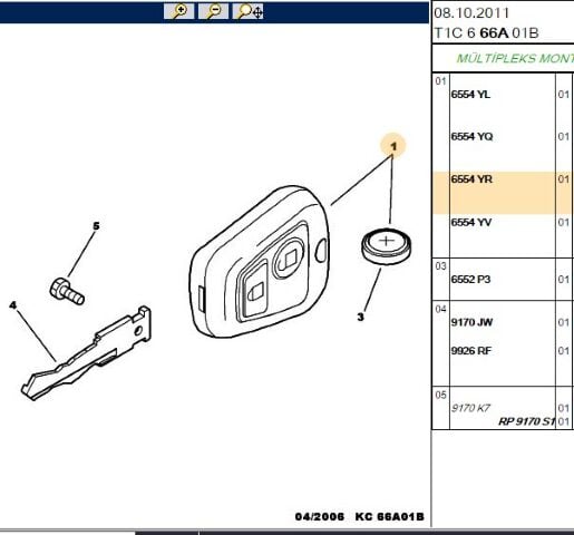 Plipli Anahtar 206 (6554.YR) (,06554.K2)
