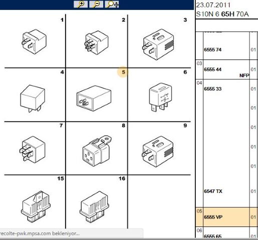 Fan Rölesi 35 Amp Sıyah Rölesı Partner (6555.VP)
