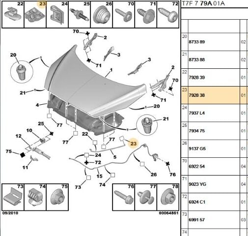Kaput Demir Agrafı 308 (7928.38)