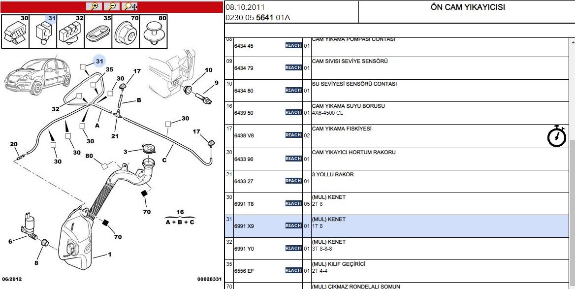 Agraf Klıps C3 (os) (6991.X9)