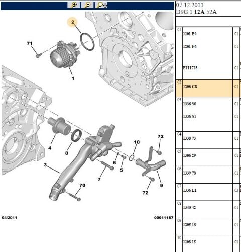 Devirdaim Contası Mekanık Conta (1206.C8)