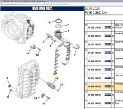 Psa Otomatik Vites Selenoidi