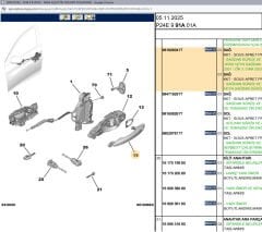 Psa Sağ Ön Dış Kapı Kolu 39106882 1614555780