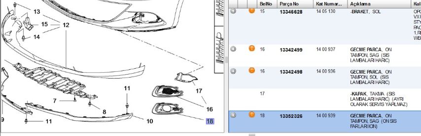 Sis Kapak Sağ Ast J Cupe Panjur Sıs Lamba Kap Sag 08 Gtc Astra (13352326)