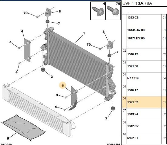 Radyatör Yan Bağlantı Boxer/jumper Iıı (1321.32)