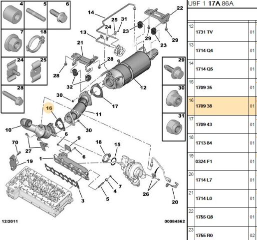 Katalizör Contası (1709.38)