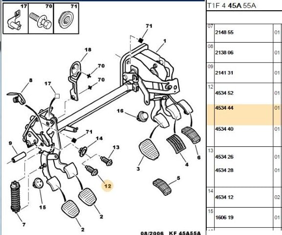 Fren Stop Müşiri Müsüri Partner Ym 206/307 Dv4 (4534.44)