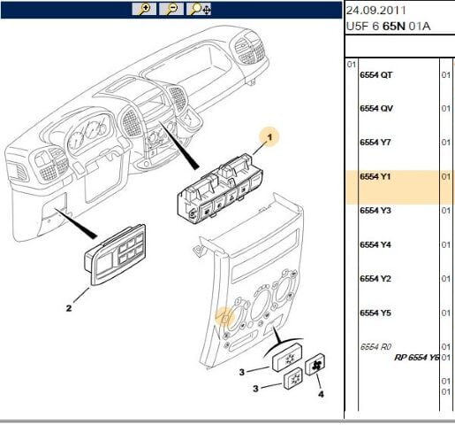 Komple Komuta Düğmeleri Dügmelerı Boxer Sissiz (6554.Y1) (,06554.Q5)