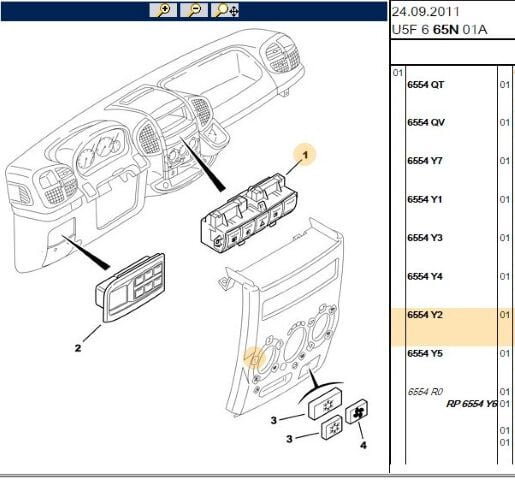 Komple Komuta Düğmeleri Dügmelerı Boxer Sisili (6554.Y2) (,06554.Q6)