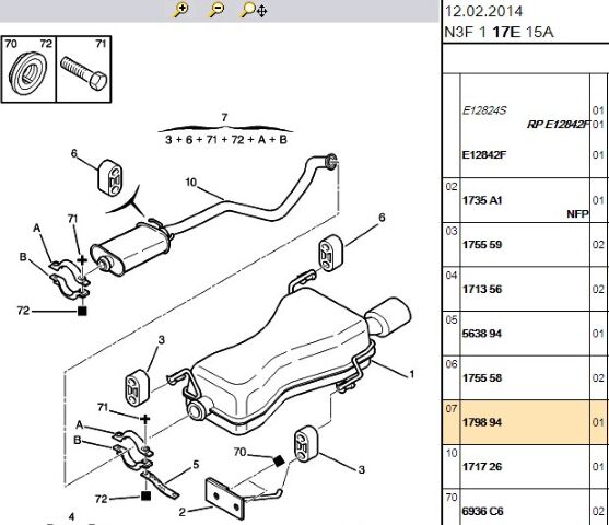 Egzoz Tm Kiti Kıtı (1798.94)