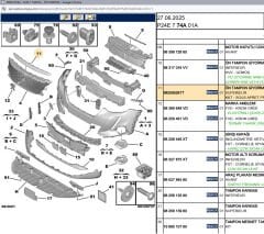 Psa Ön Panjur Çıtası