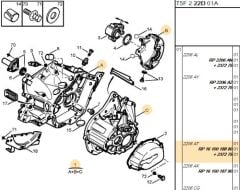 Şanzuman Rulmanı Yeni Kod 1623223880 Rulman (2372.75) (,02206.AL,237275,1623223880,RULMAN )