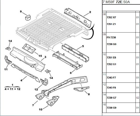 Stop Sacı Sağ 206/206 (7243.G5)