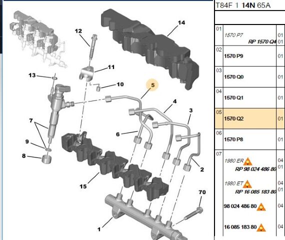 Enjektör Borusu 4 (1570.Q2) (,01570Q2)