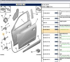 Psa Ön Kapı Gergisi